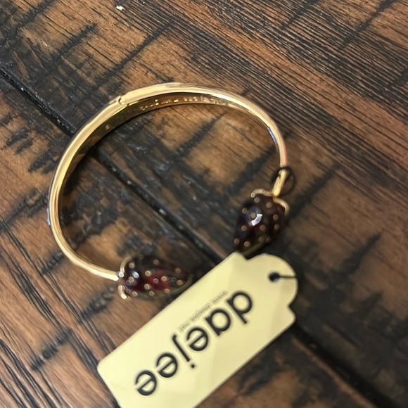 Kate Spade Strawberry Cuff Bracelet - Picture 1 of 3
